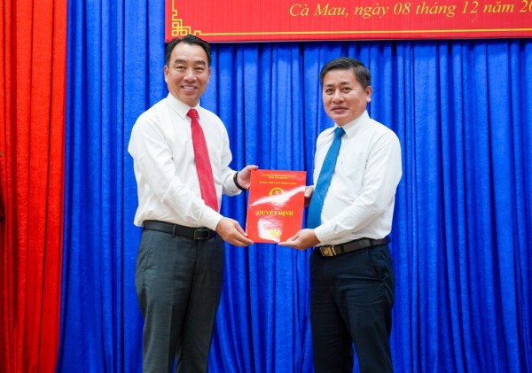 Cà Mau: Ông Hoàng Phương Thảo được bổ nhiệm làm Chánh Thanh tra tỉnh